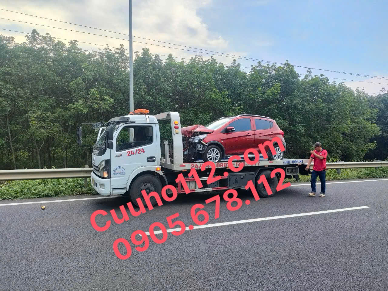 cứu hộ sửa xe khẩn cấp 24h